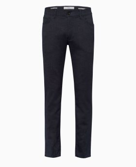 BRAX Herren 5-Pocket Hose CADIZ Wool-Look dark blue